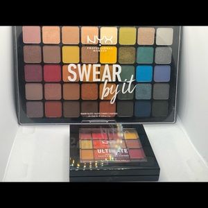 NYX Cosmetics Eyeshadow Swear by it & Ultimate Mini Eyeshadow Bundle
